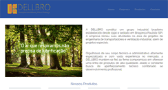 Desktop Screenshot of dellbro.com.br